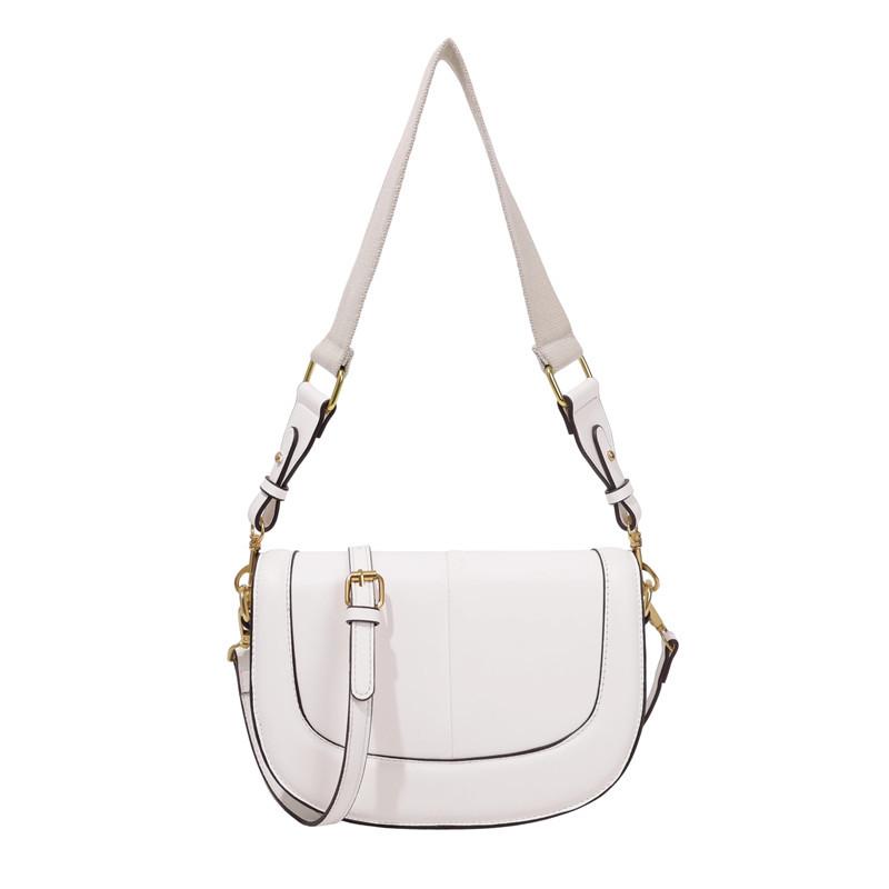 Saddle Bag, Simple and Fashionable, for Daily Commuting, Casual Single-shoulder Crossbody Bag