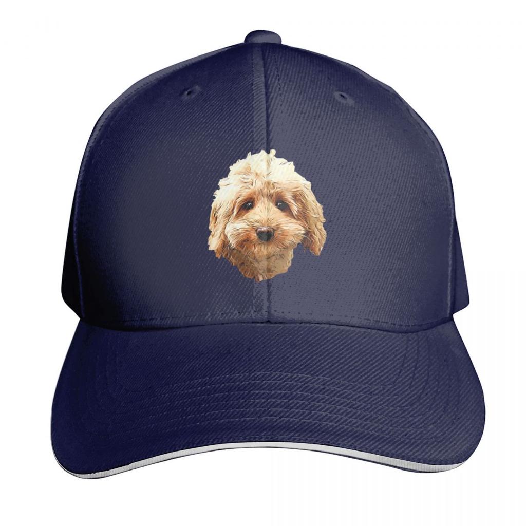 Cavapoo Cockapoo Doodle Cuteness Baseball Cap Snapback Flat Bill Strapback Dad Hat Six Panel Structured Crown