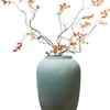 Zen Tabletop Vase: Living Room Flower Arrangement & Dried Flower Decoration
