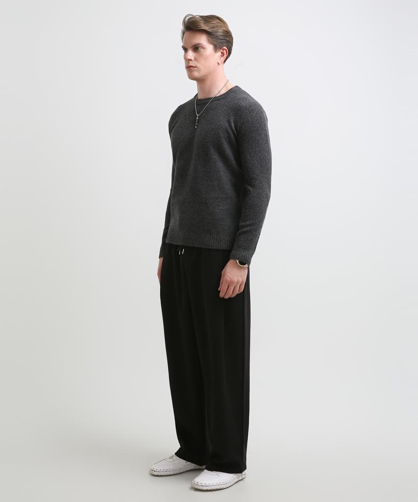 Seuteulaikeu Modern Tr Relax Trousers (Black)