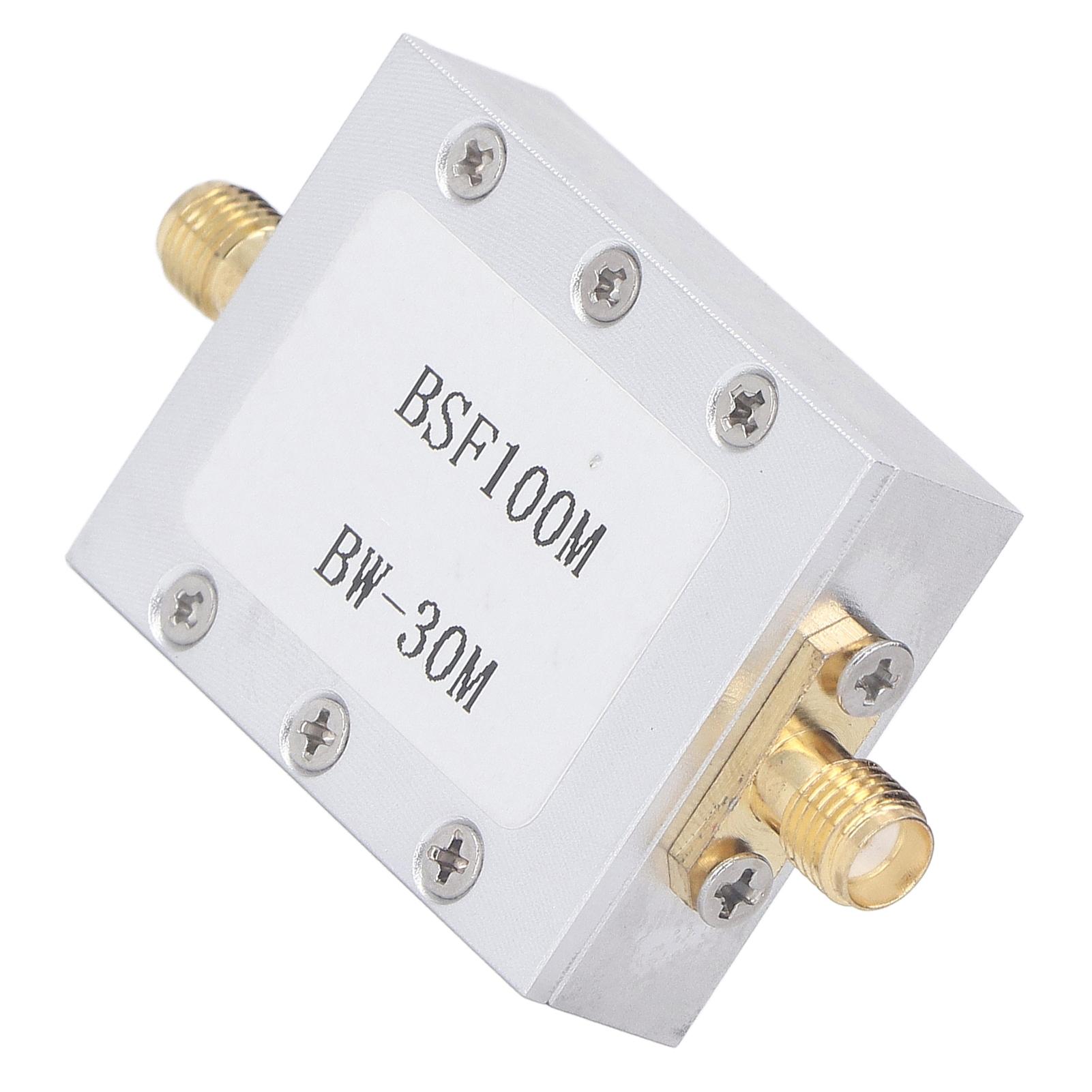 

Полосовой режекторный фильтр 88108M Anti FM Interference CNC алюминиевый сплав оболочки пассивный режекторный фильтр