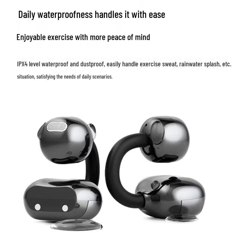 Newmine TWS-A10 Pro Bone Conduction Ear Clip Wireless Earbuds