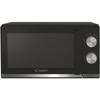 Mikrowelle CANDY Moderna CMW20TNMB 700 W 20L Schwarz - Auftaufunktion - Glas-Drehteller - 6 Leistungsstufen