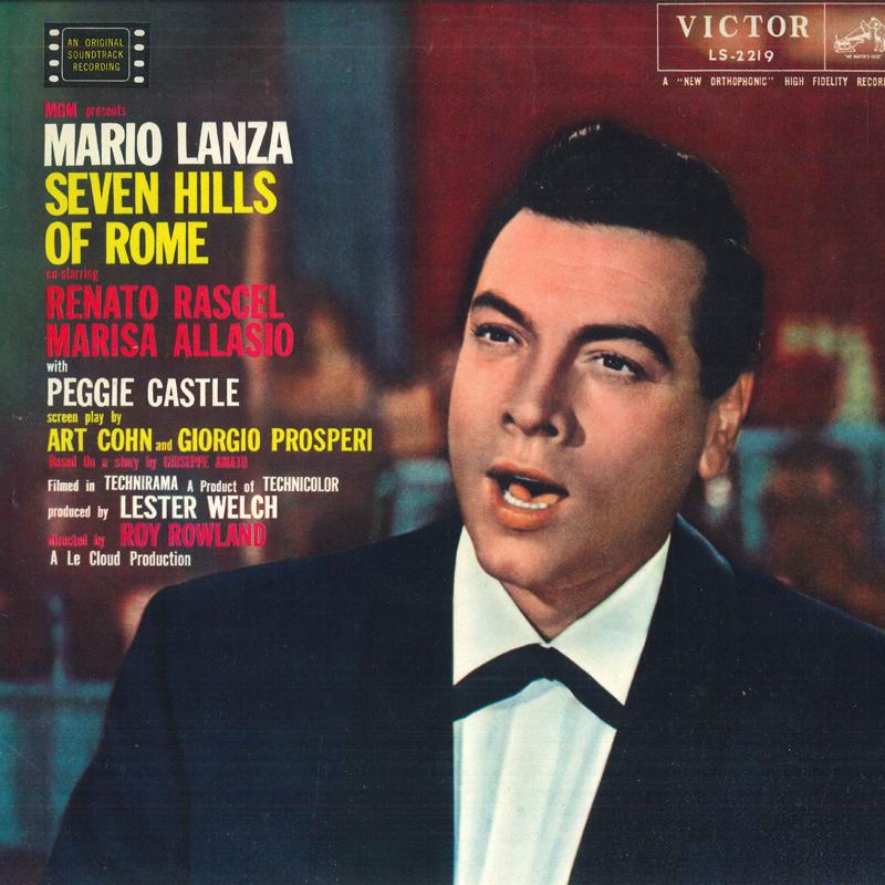 

LP Record MARIO LANZA - Seven Hills Of Rome LS2219 VICTOR Japan Classical Used