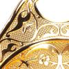 Zinc Alloy Fruit Tray Oval Shape Serving Tray Elegant Decorative Tray  Kitchen Counter