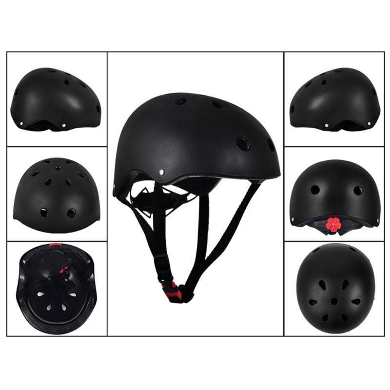 Teenager Ausrüstung Radfahren Knieschoner Knieschoner Ellbogenschoner Gleitbrett Kinder Outdoor Handgelenkschützer Rollschuhlaufen Helme Sets