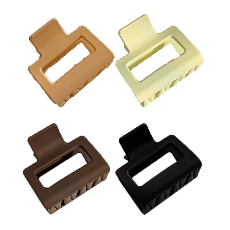Square Hair Clip For Girls Hair Clip For Girls Back Of Head Simple Hair Clip For Fashionable Hair Accessories