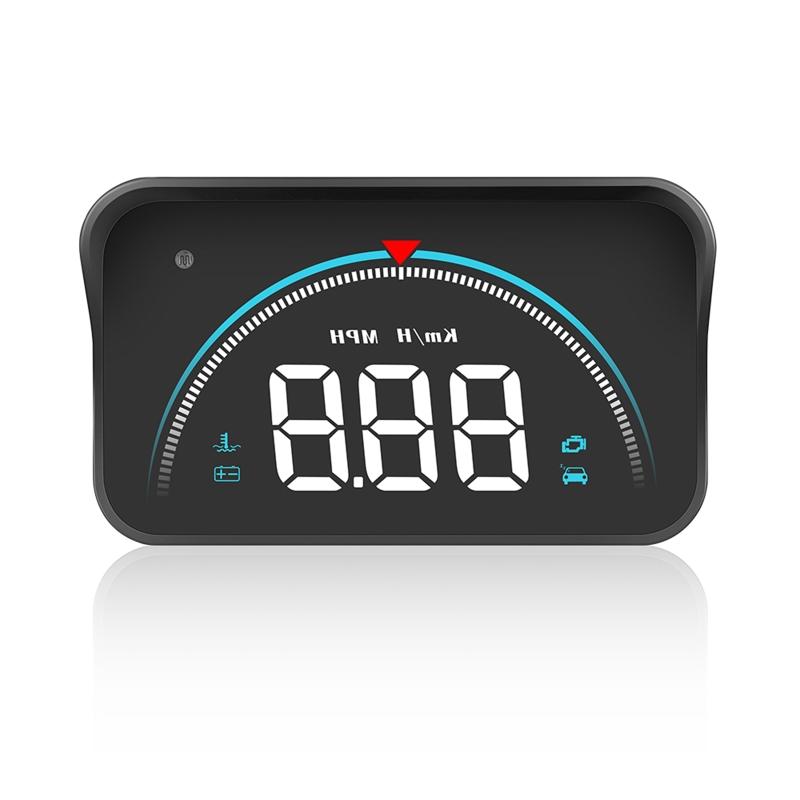 Car HUD Head-Up Display Car-Styling Overspeed Warning Projector for Safe Driving