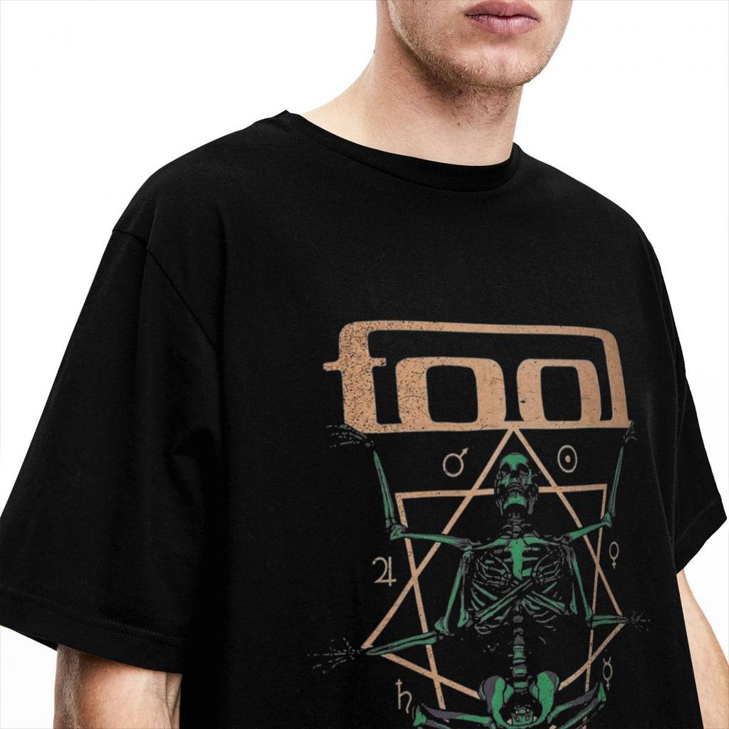 Men and Women 10000 Enima Tool Rock Band Printed T-shirt Metal Street Trend 100% Cotton T-shirt Clothing Vintage T-shirt