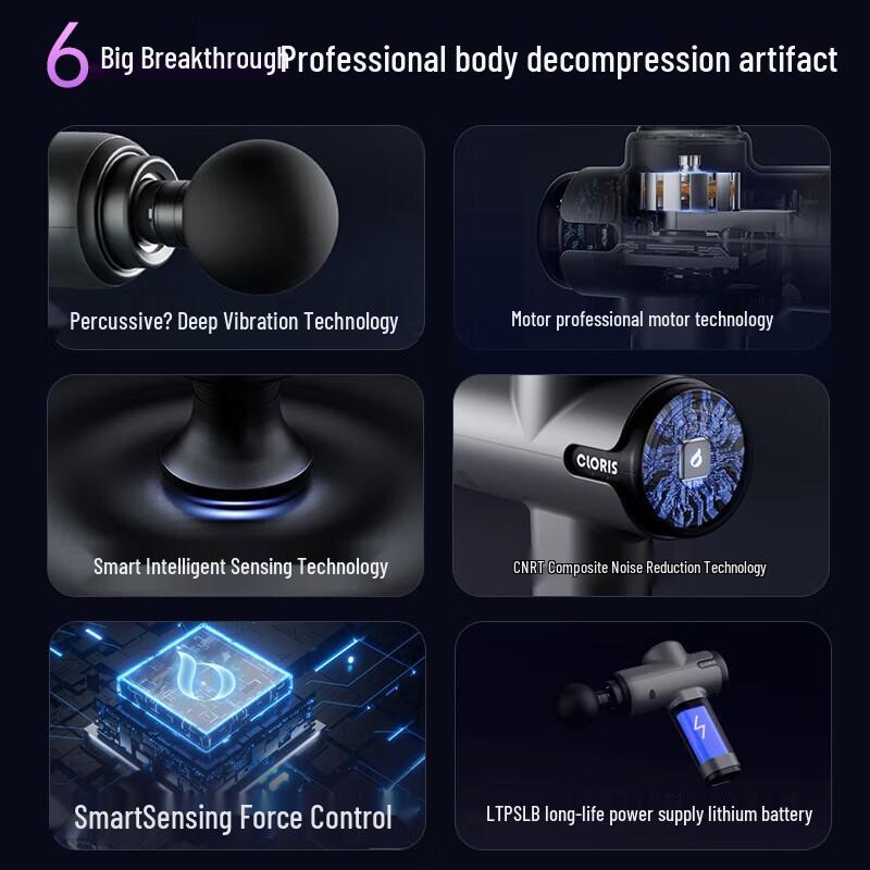 

CLORIS Professional Fascia Massage Gun G23S