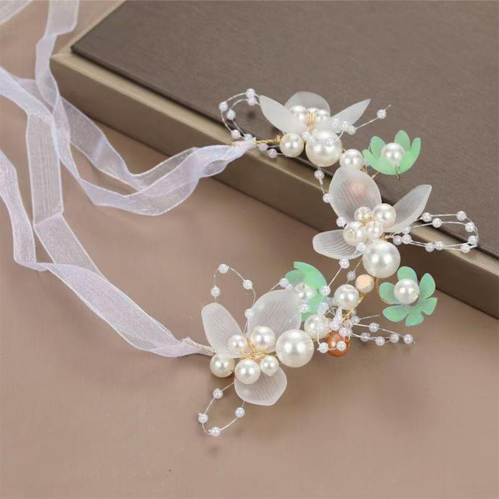 Children's Princess Hairband Supernatural Pearl Hair Accessories Performance Headband Women's Child Hair Ornaments