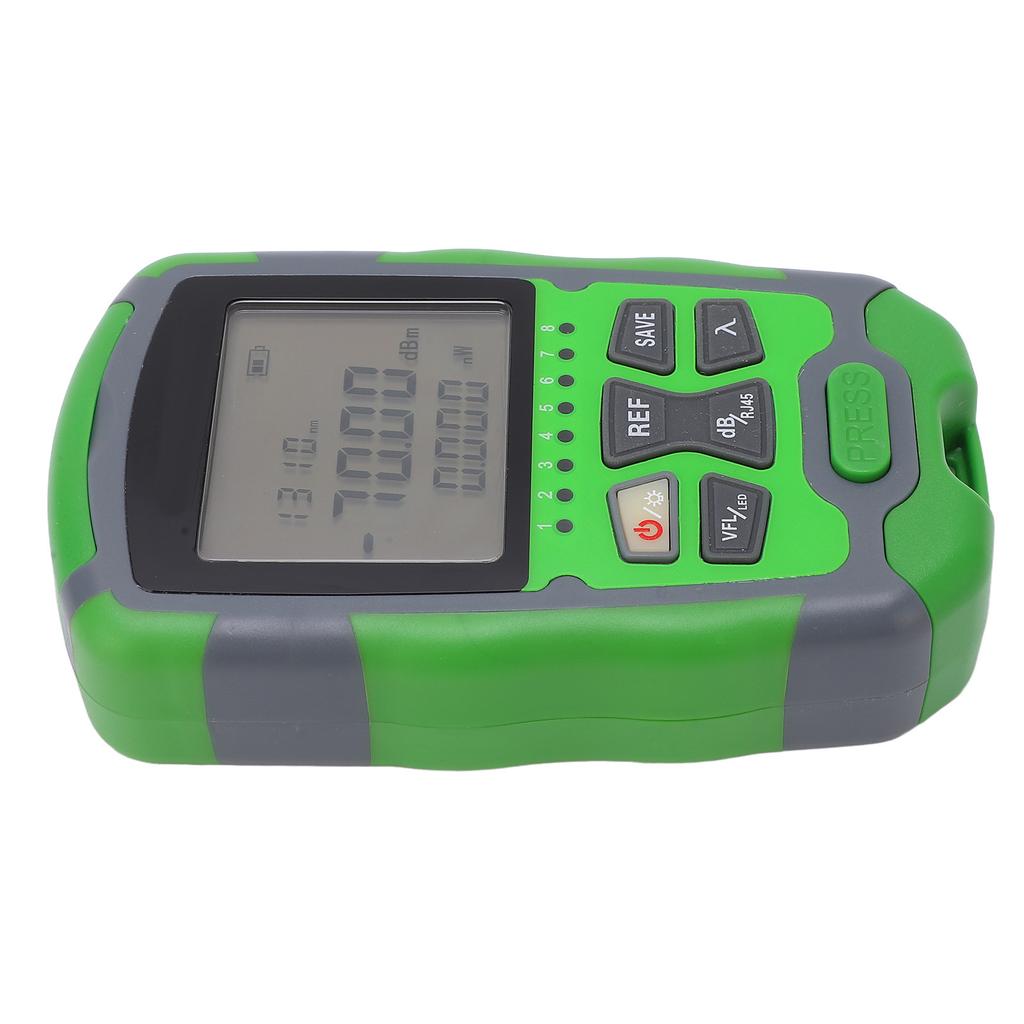 Mini Optical Power Meter Red Light Fiber Optic Cable Power Tester with USB Charging Cable