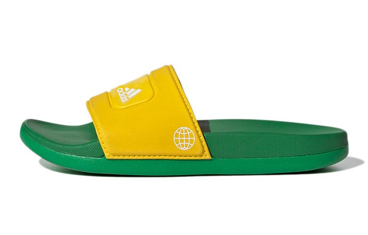

Детские шлепанцы LEGO x Adidas Adilette Comfort Желто-зеленые GV8233 29