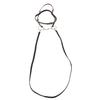 Horse Bridle with Rein Adjustable Size Cowhide Sturdy Comfortable Horse Headstall for Riding
