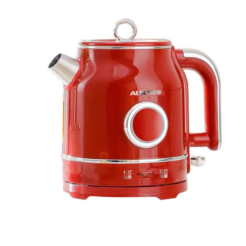 AUX Electric Kettle for Tea and Coffee, BPA-Free, Fast Boiling, Auto Shut-Off, Boil-Dry Protection, Water Level Indicator, 1.3 Liter