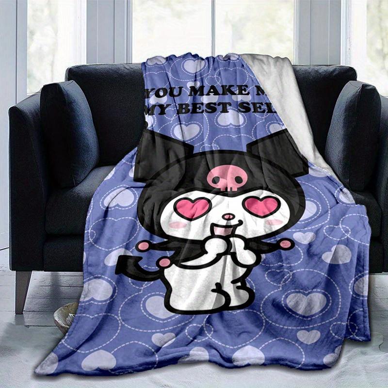 

1pc. Cute Cartoon Character Heart Eyes Love Theme Blanket - Perfect for Home, Office, Outdoor Use, Gift Idea, Suitable for All Seasonsz041755 100x150cm