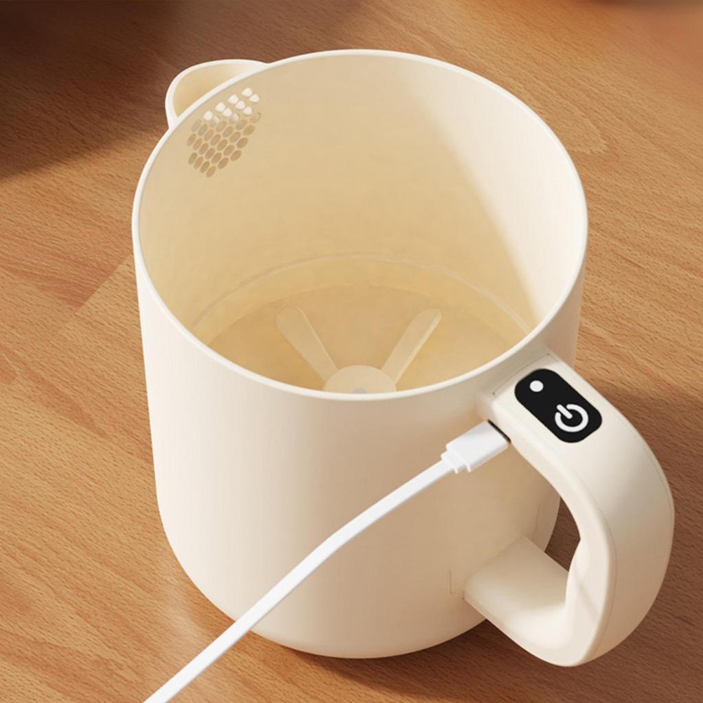 Electric Egg Beater Rechargeable Electric Stirring Mugs Washing Rice Mixer Mug Rotating Magnetic Tumbler Kitchen Gadget For Stir