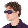 VerSace Violet Irregular Men S SunglaSSeS Ve4425u 54191a 54