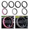 Auto Steering Wheel Cover Anti Slip Professional Stitching Suitable for All Seasons Easily Install