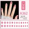 Blush Wearable False Nail Tips - Popular European American French Style