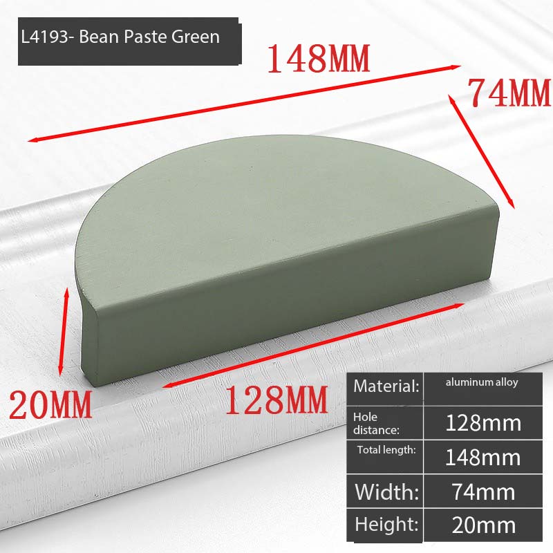 Wardrobe Door Handle Extended Champagne Color Modern Minimalist Light Luxury Sliding Drawer Cabinet Door Drawer Handle Furniture