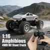 RC Remote Control Car – Amphibious 4WD Off‑Road Waterproof Monster Truck Toy, High Speed Electric Vehicle Gift for Kids & Adults