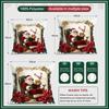 Retro Santa Claus Cushions Pillowcase Cushion Cover Throw Pillow Sofa Decoration Pillowcover Home Car Decor