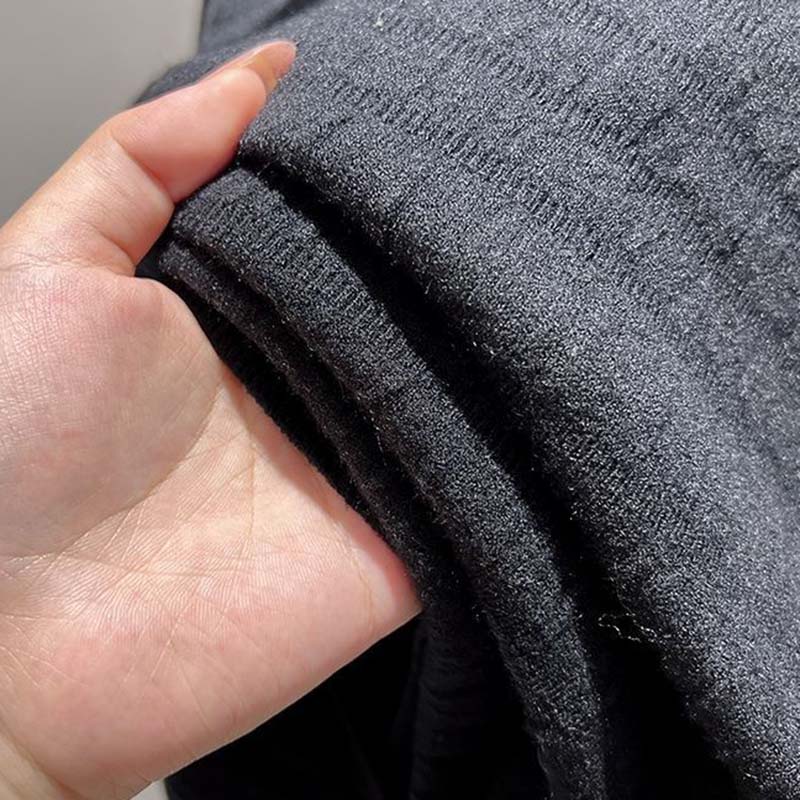 Sweater for Women Autumn Winter Thickened Warm Knitted Stretchy Long Sleeve High-neck Tops