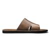 Summer Men's Leather Slippers Casual Beach Sandals Comfortable Non-Slip Mules Sandals for Men