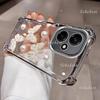 3D Pearl Butterfly Shockproof Plating Silicone Case for Huawei Honor 400 300 Ultra 200 100 90 Lite 80 70 60 Pro Gobal Cover