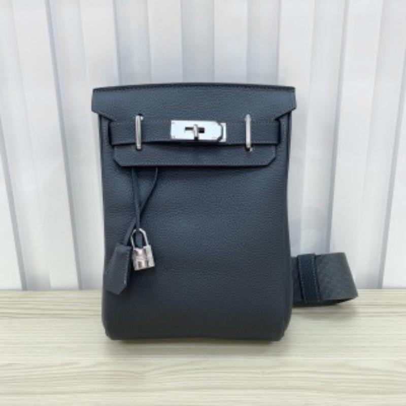 2025 New Style Leather Bag Unisex Shoulder Bag High-Quality Cowhide Single-Shoulder Diagonal Bag Versatile Handbag Female