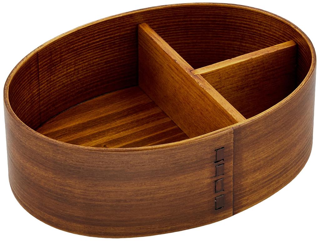 Nagao Magewappa Single Tier Bento Box Lacquer FH01SU