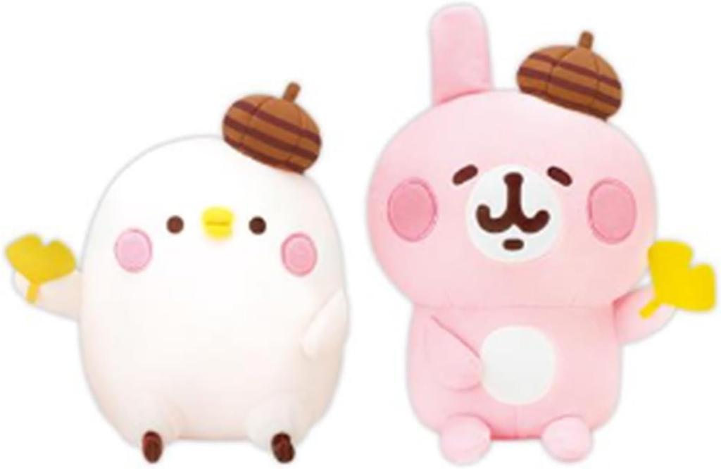 Kanahei's Small Animals Yuruto Amusement Large Plush Toys 2 Types [PiskeRabbit] Pisuke and Rabbit