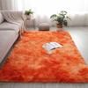 Plush Tie-dye Living Room Full Carpet Floor Mat Thickened Soft Carpet Bedroom Bedside Silk Wool Floor Mat