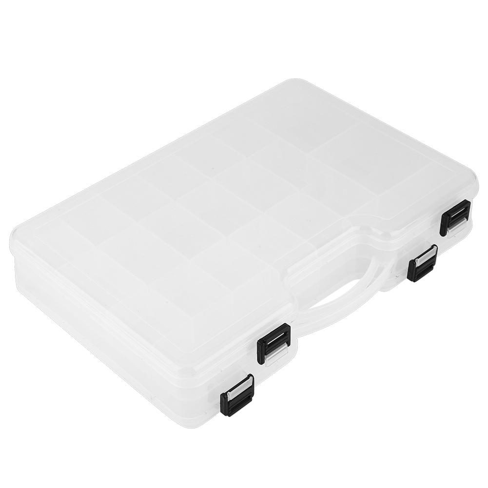 

Коробка для приманок Fly, коробка для хранения рыболовных снастей, крючок для ложки, чехол для снастей с ручкой, белый