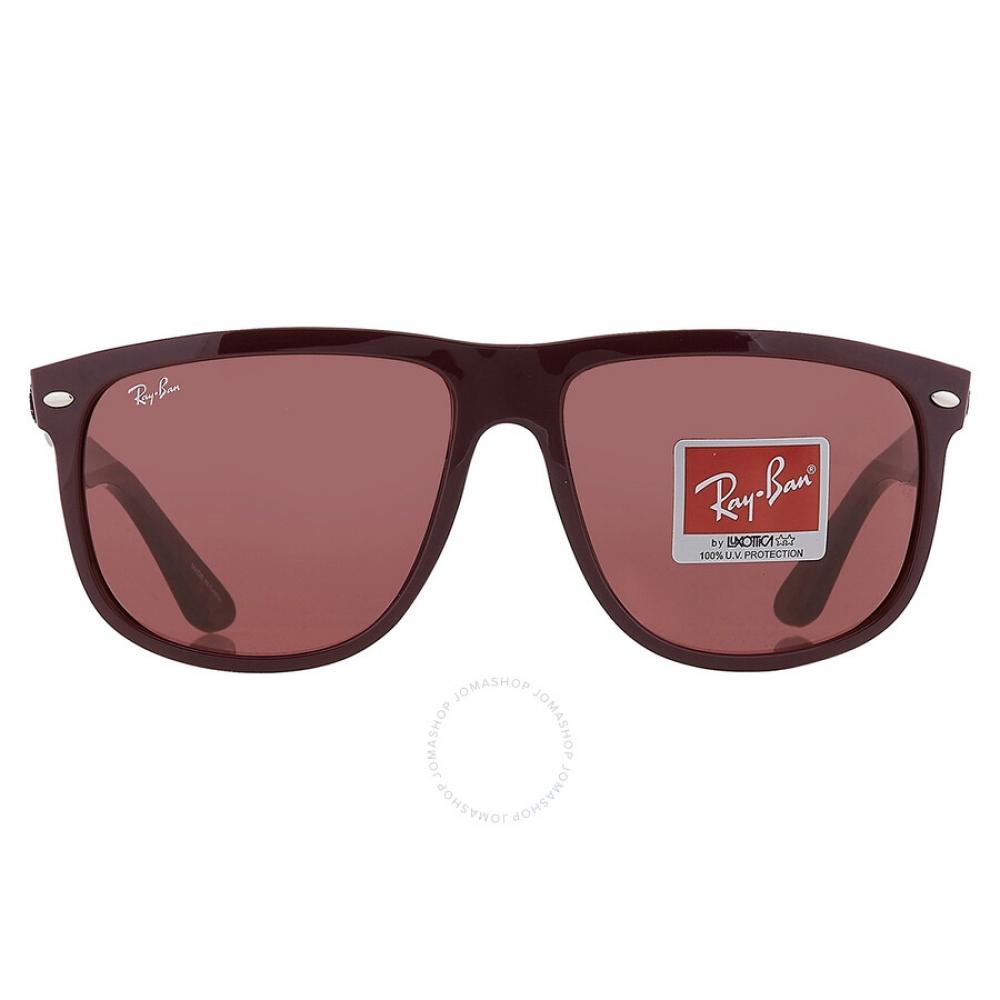 

Темно-фиолетовые квадратные мужские солнцезащитные очки Ray Ban Boyfriend RB4147 671869 60