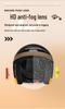 3C Certified All-Season Electric Motorcycle Helmet for Men & Women - Winter Warm & Universal Fit
