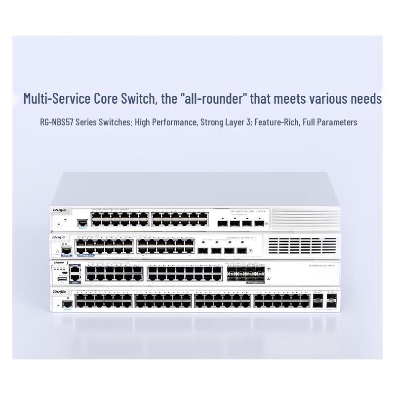 Ruijie 24-Port Gigabit Layer 3 PoE+ Managed Core Switch