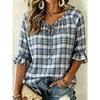 Lazy Casual Half Sleeve Women's Top, Loose Figure-Friendly Design, Comfortable Versatile Outdoor Blouse