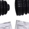 Rear Axle Inner and Outer CV Boot Kits Rubber Material Accessory Inner and Outer CV Boot Kits for Polaris Sportsman 500 4x4