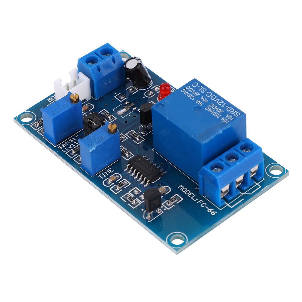 Dc 12V Light Control Switch Adjustable Delay Photoresistor Relay Module  Light Detection Sensor