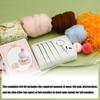 Beginner Friendly Wool Craft Set Animal Plant Creations With Fibers