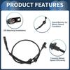 ABS Wheel Speed Sensor Rear Left Right ABS Sensor Anti-lock Braking System Sensor No.2T1Z2C204A for Ford Transit Connect 2010-2013
