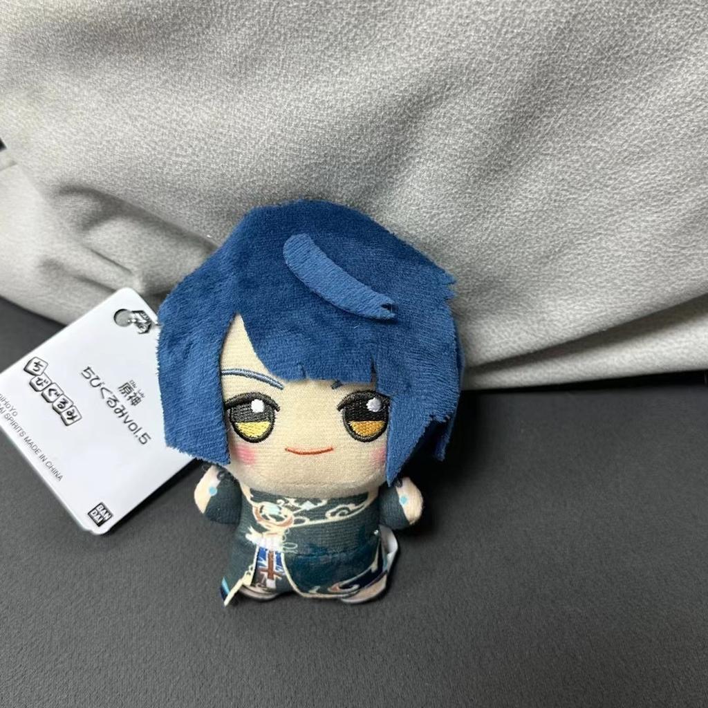 10CM Impact Tartaglia Kaeya Diluc Venti Xiao Klee Plush Pendant Toy  Mini Keychain Doll Backpack Accessorie For Gift