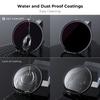 K&F Concept ND100000 Solar Filter 28-Layer Neutral Density 16.6-Stop Filters for Camera Lens Accessories 49mm-95mm Nano-X Series