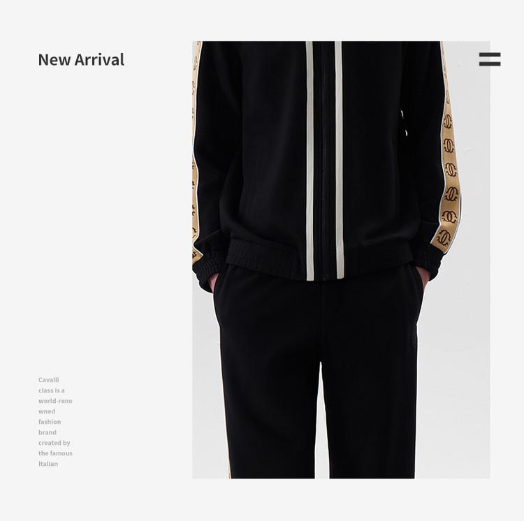 [Skin Friendly and Comfortable Embroidered Logo] Spring Fashion, Contrasting Colors, Daily Commuting Men's Casual Pants