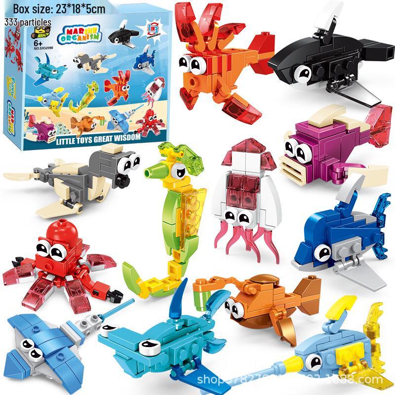 Dinosaur Series Building Blocks - Educational Toy for Kids