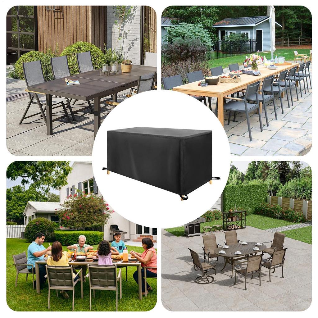 Outdoor Table Covers Fit For Square Rectangular Desk Lawn Table Dust Covers Waterproof Outdoor For Urban Balcony Poolside