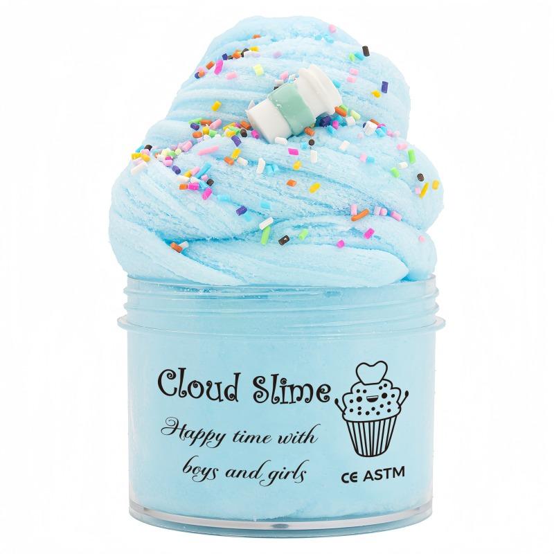 Diy Slime Silk Mud Cloud Mud Ice Cream Mud Stress Relief Toy For Kids