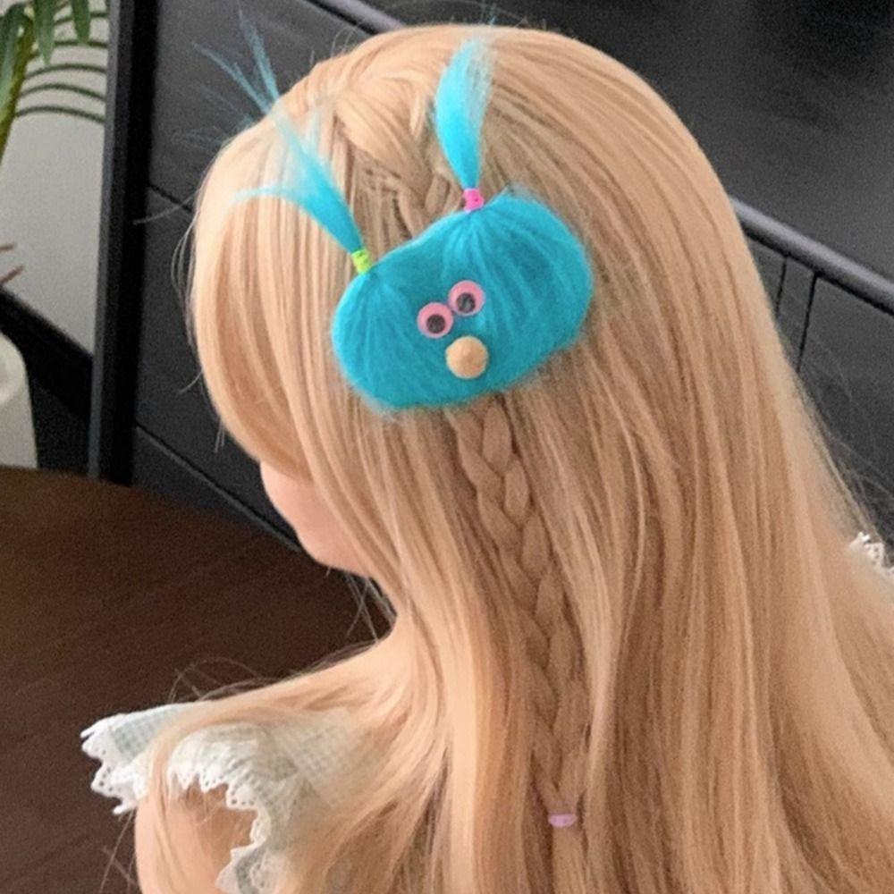 

Star Ugly Doll BB Clip Y2k Боковой зажим Сладкий мультяшный плюшевый зажим для волос для девочек